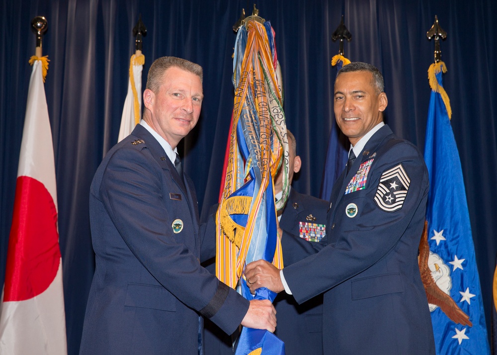 USFJ/5AF change of responsibility ceremony