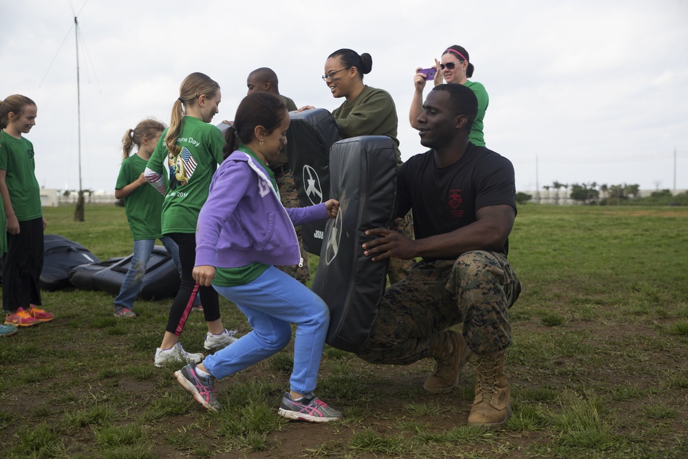 Gung-ho Girl Scouts face Marine challenges during Jane Wayne Day
