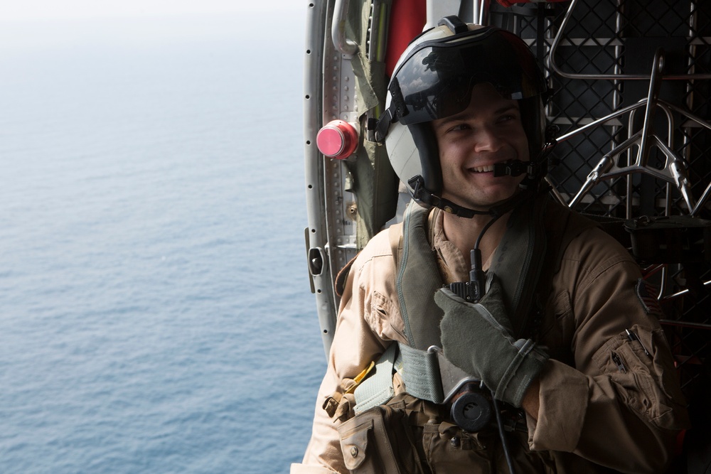 26th Marine Expeditionary Unit on flight deck