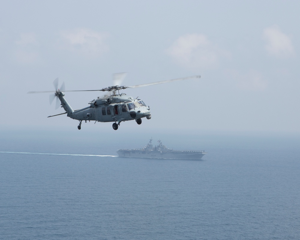 26th Marine Expeditionary Unit on flight deck