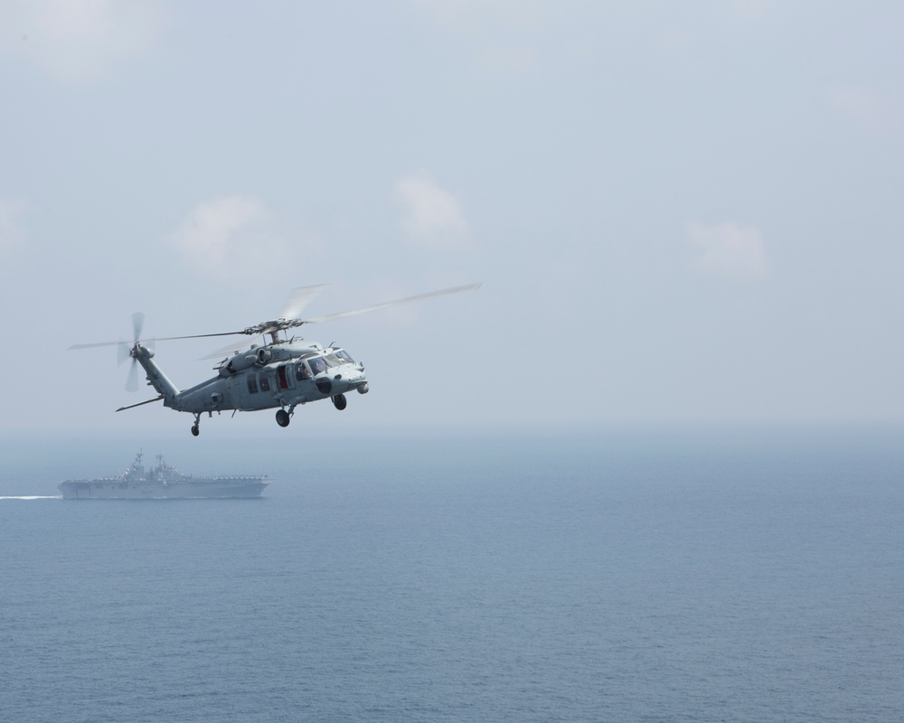 26th Marine Expeditionary Unit on flight deck