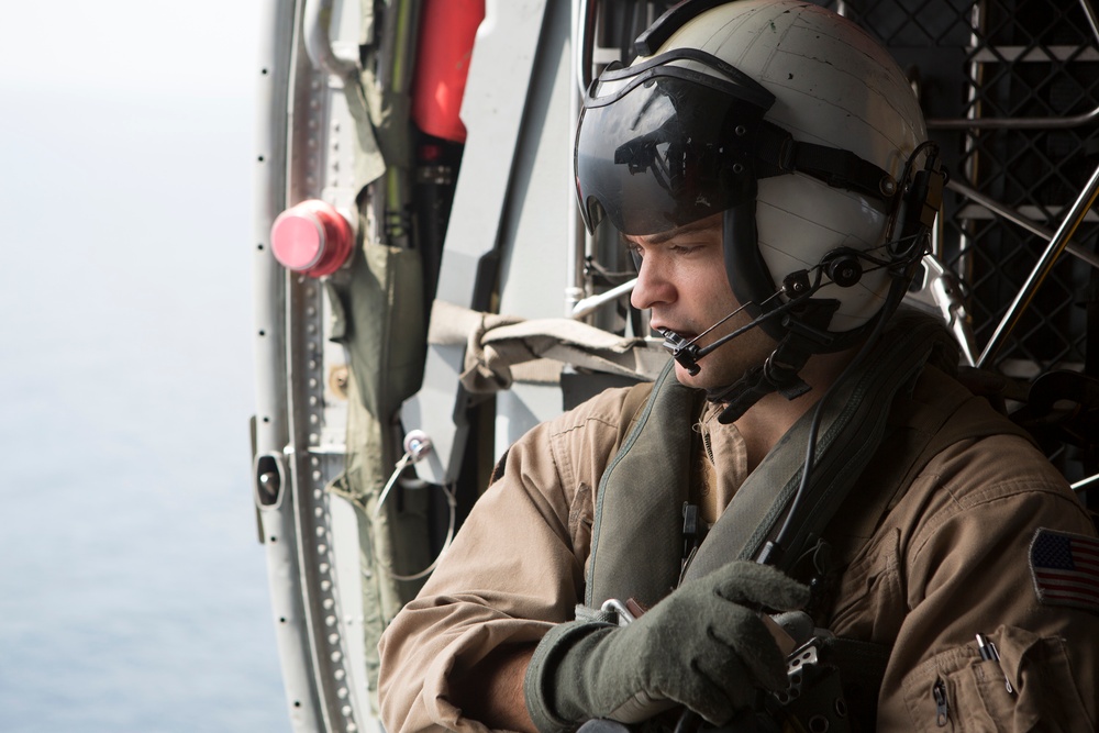 26th Marine Expeditionary Unit on flight deck