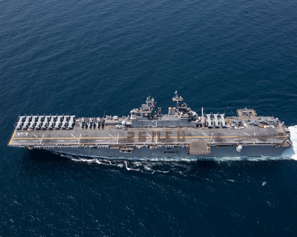 26th Marine Expeditionary Unit on flight deck