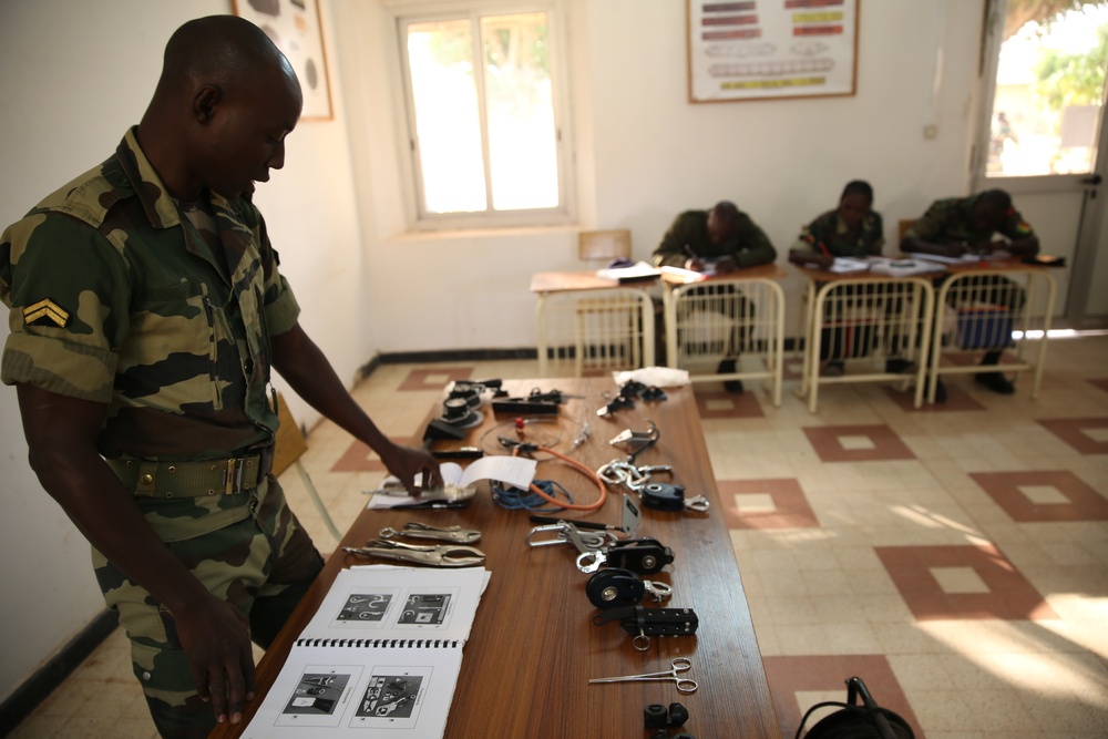 U.S. works with Senegalese military, adds demining capability for West African nation