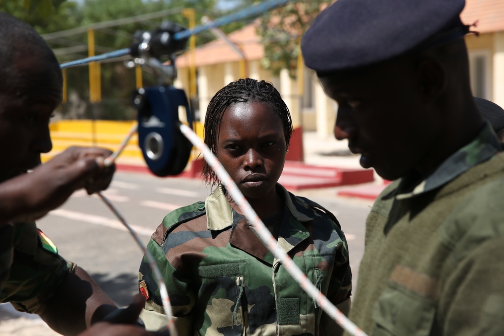 U.S. works with Senegalese military, adds demining capability for West African nation