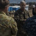 Col. Odom greets foreign forces at Dogu Beach