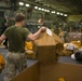 USS Arlington receives mail and supplies