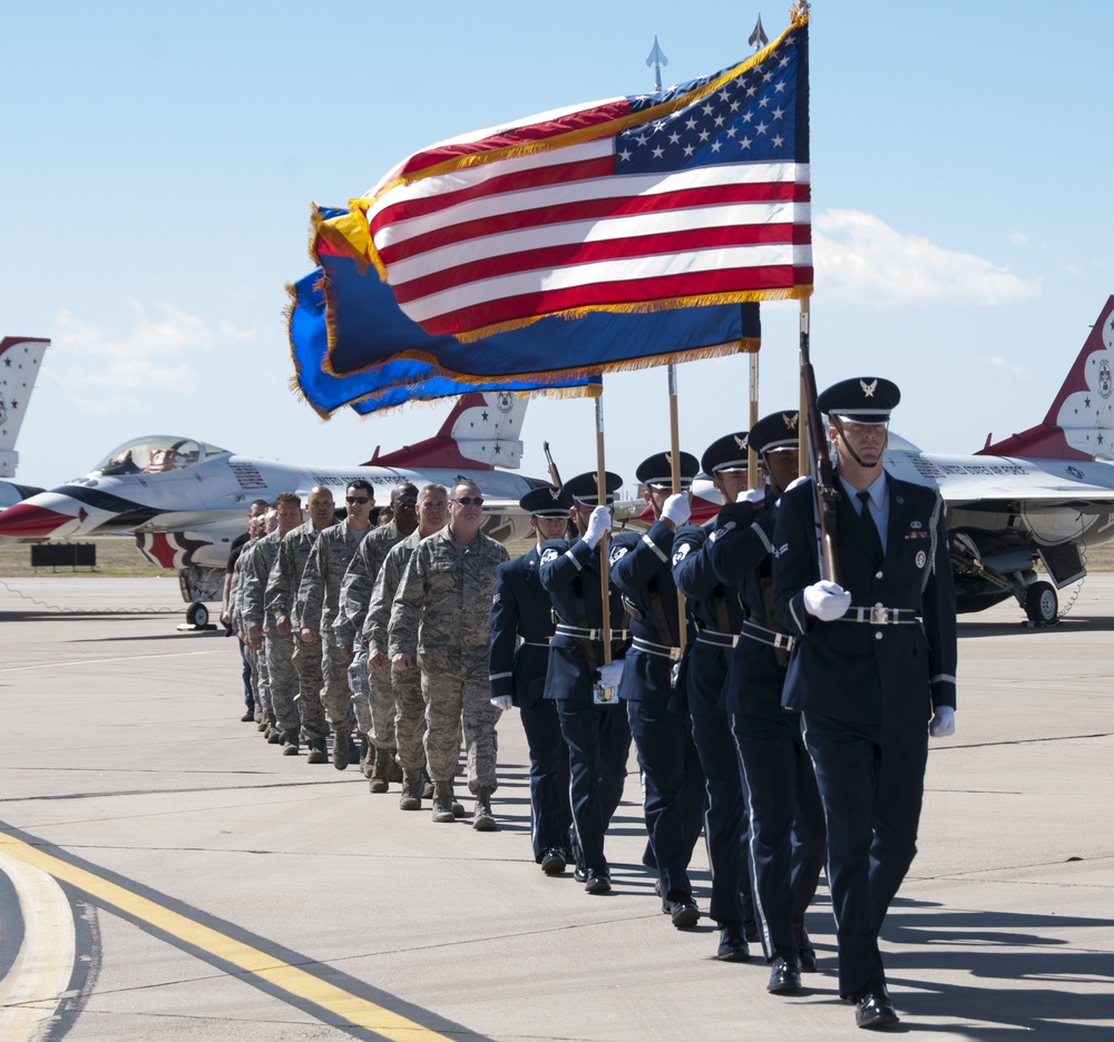 162nd Wing members commit to service of state and country