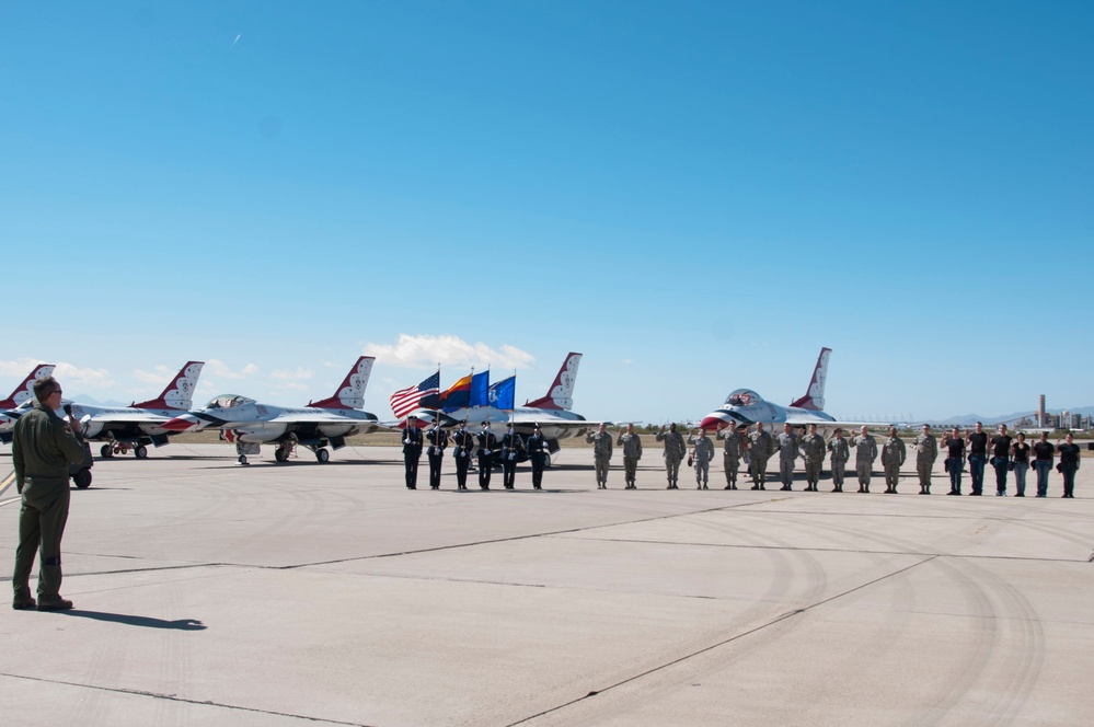 162nd Wing members commit to service of state and country