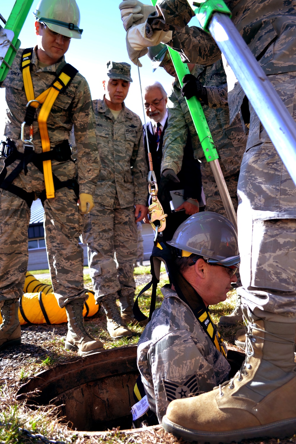 Horsham's 270th EIS shows off skills to general