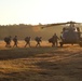 Paratroopers board Black Hawks for air assault