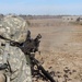 Paratrooper decimates building with machine gun during exercise