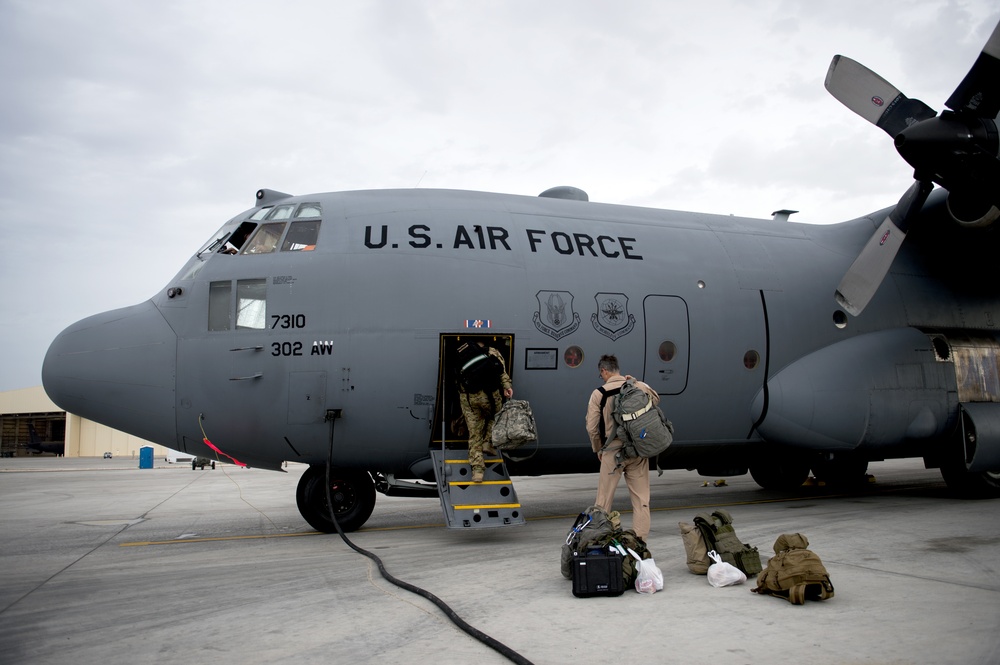 746th EAS airdrop cargo