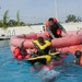 Water survival training