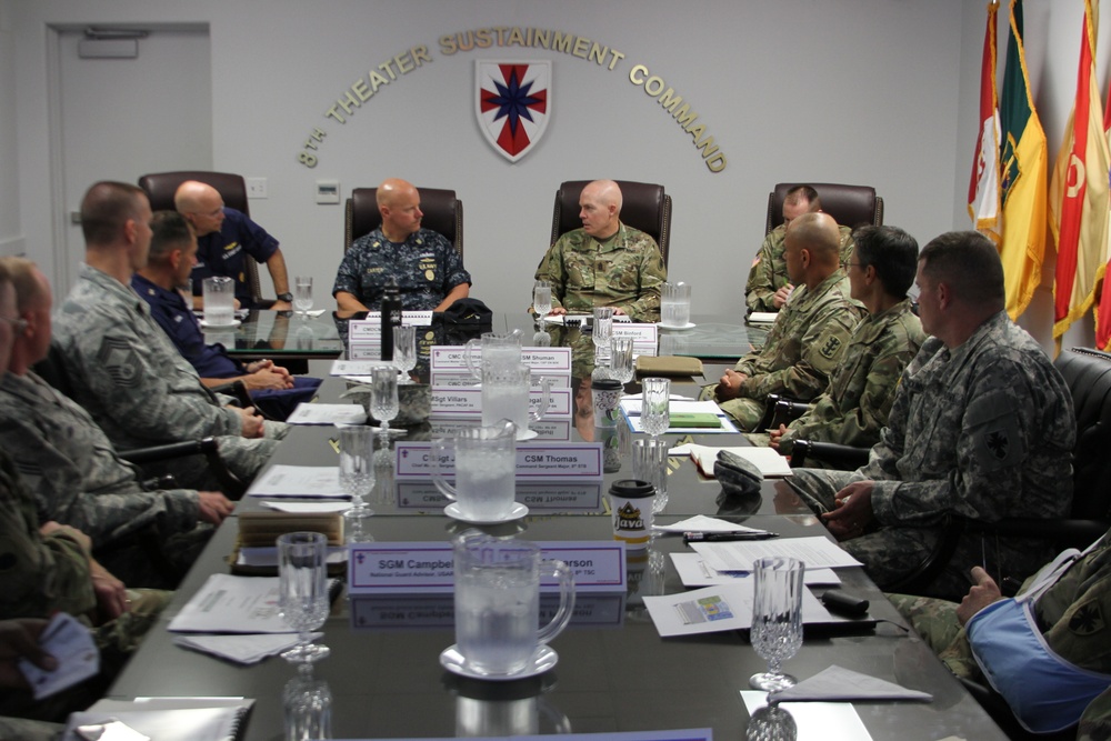 Joint senior enlisted advisers work toward consistent collaborative efforts