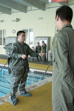 Water survival training