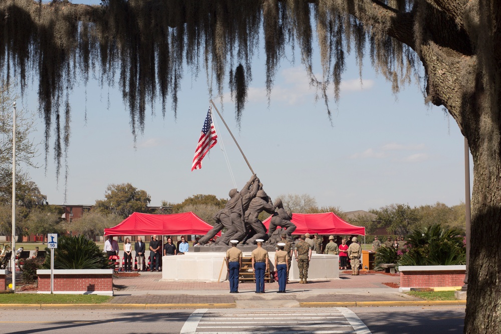 MCRD Parris Island Iwo Jima monument