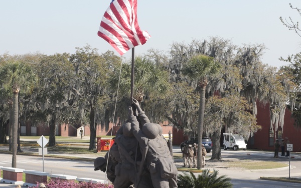 MCRD Parris Island Iwo Jima monument