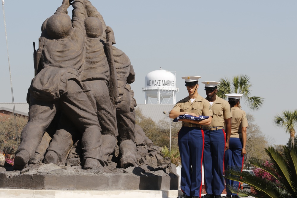 MCRD Parris Island Iwo Jima monument