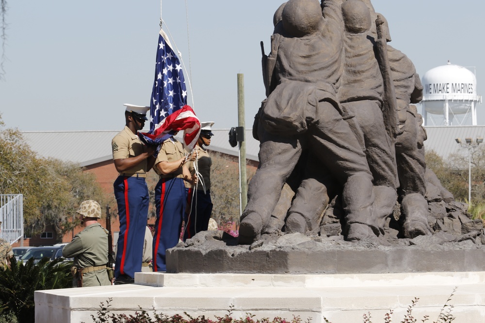 MCRD Parris Island Iwo Jima monument