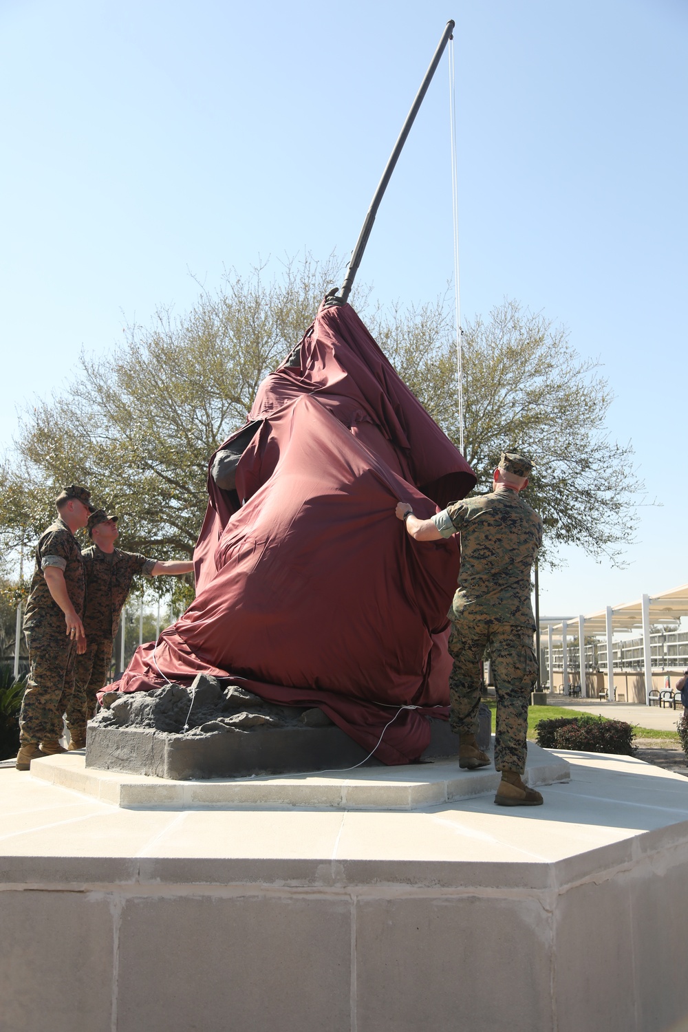 MCRD Parris Island Iwo Jima monument