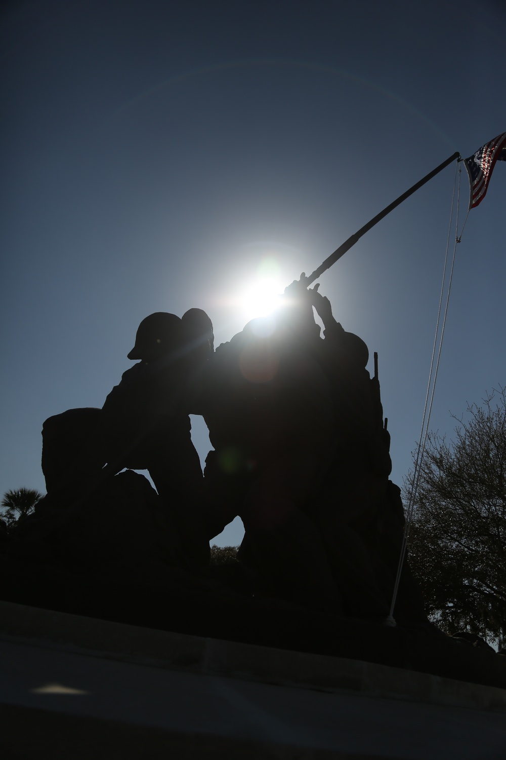 MCRD Parris Island Iwo Jima monument