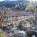 Engineers survey iconic bridge