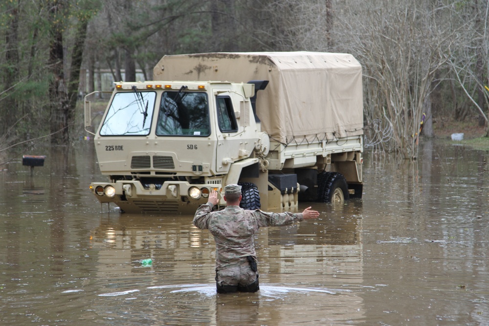 National Guard assists flood fight with high-water rescues