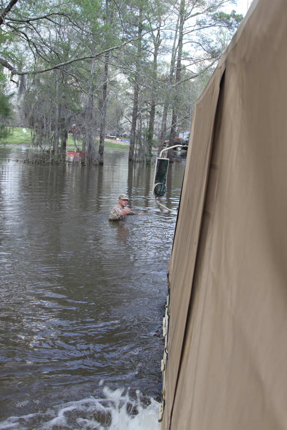 National Guard assists flood fight with high-water rescues