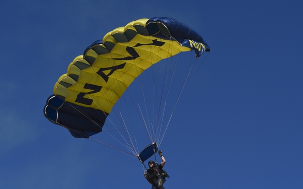 Aerial demonstration over Naval Air Facility El Centro