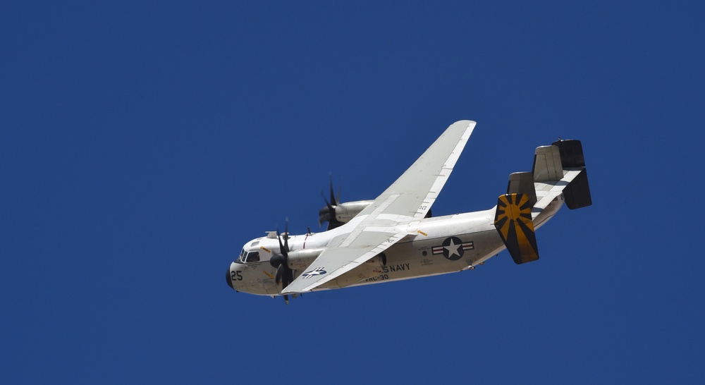 Aerial demonstration over Naval Air Facility El Centro