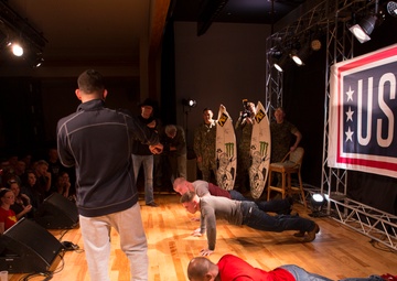 Camp Hansen hosts USO Spring Visit 2016 Tour