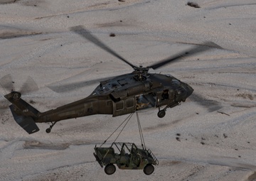 Task Force Spearhead conducts sling load training with 173rd