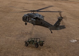 Task Force Spearhead conducts sling load training with 173rd