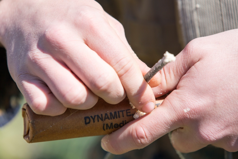 SPMAGTF-CR-AF applied explosives range