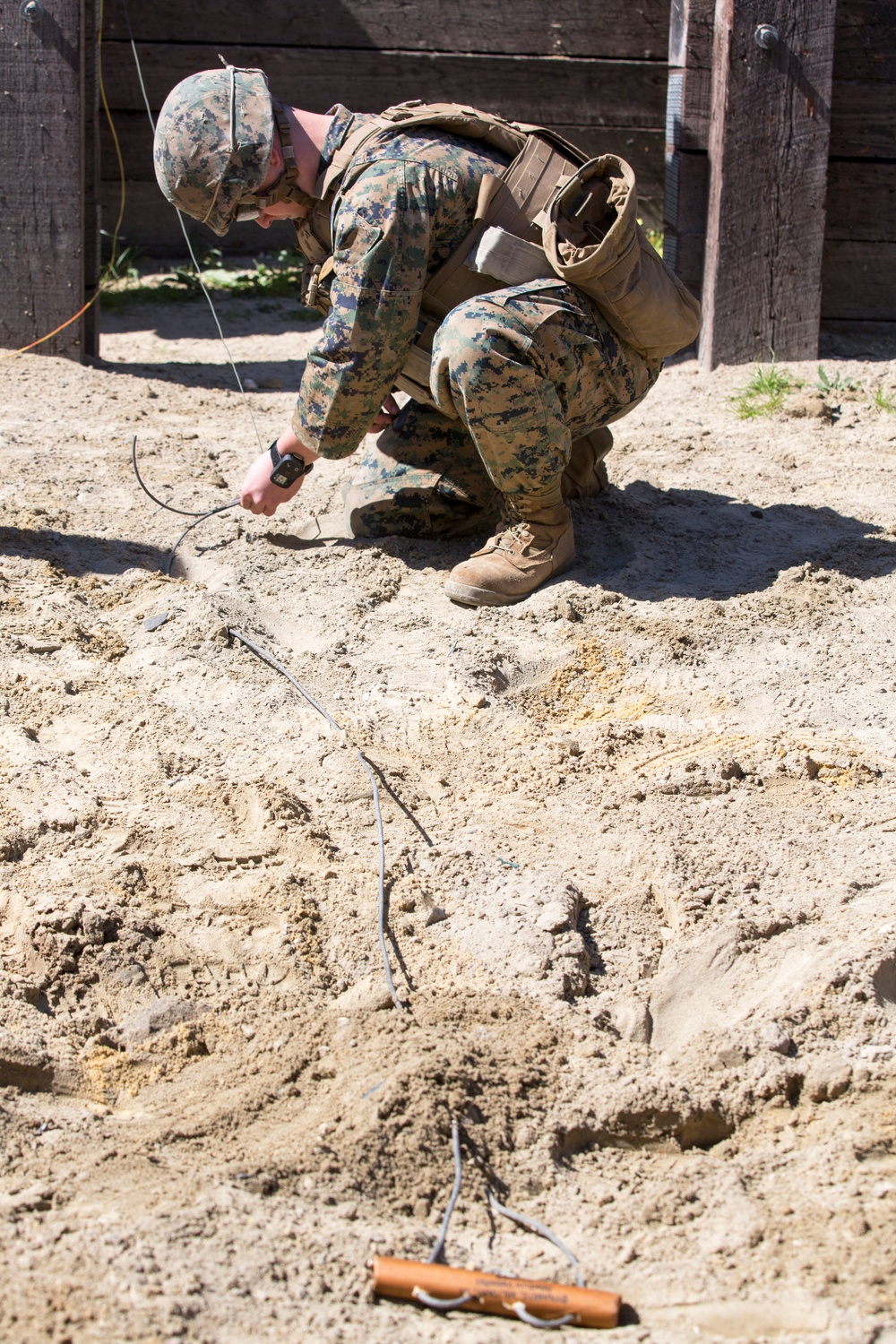 SPMAGTF-CR-AF applied explosives range
