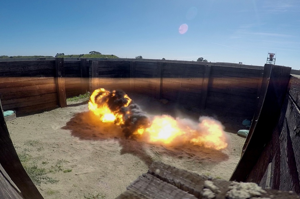 SPMAGTF-CR-AF applied explosives range