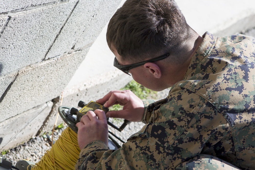 SPMAGTF-CR-AF applied explosives range
