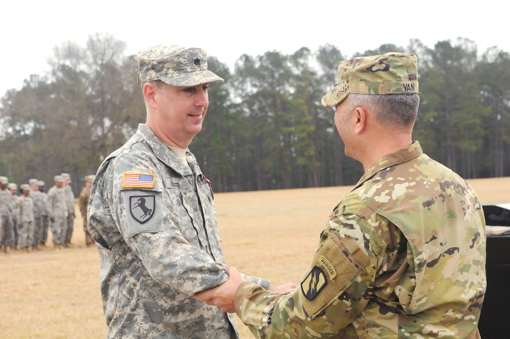 2nd Battalion, 114th Field Artillery Regiment change of command