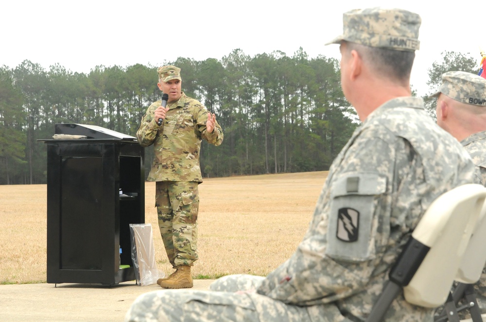 2nd Battalion, 114th Field Artillery Regiment change of command