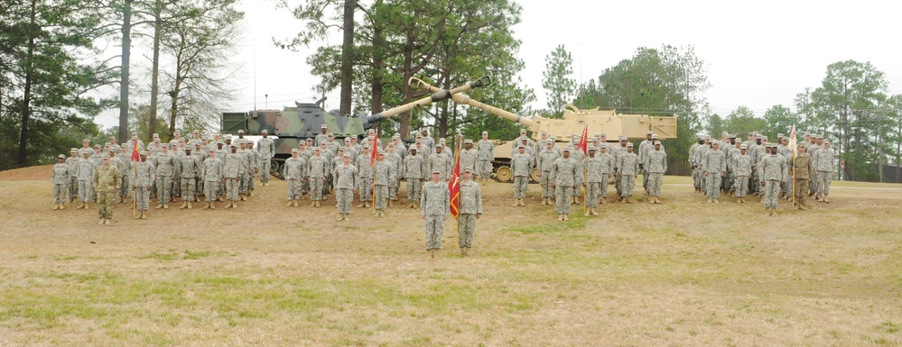 2nd Battalion, 114th Field Artillery Regiment change of command