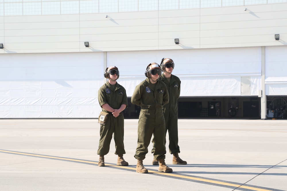 Royal Navy Officer's First F-35B Flight