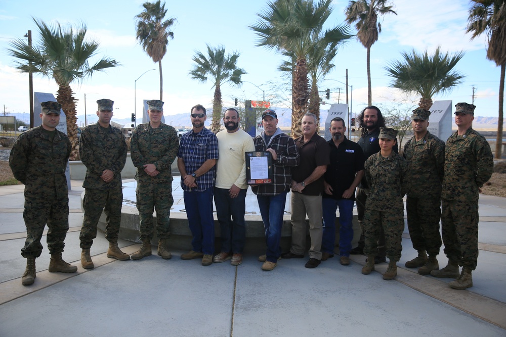 Combat Center Legal Services shows appreciation