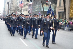 New York National Guard's 1st Battalion 69th Infantry leads St. Patrick's Day Parade for 165th time Thursday