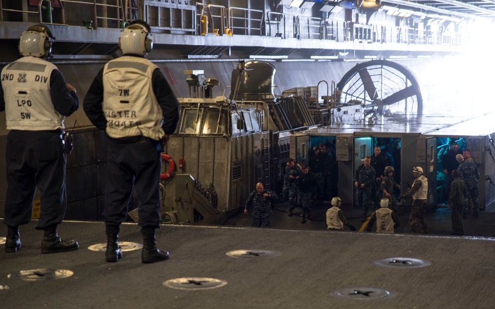 USS Wasp welldeck ops