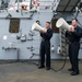 USS Stout Telemetry Horn Antennas Test