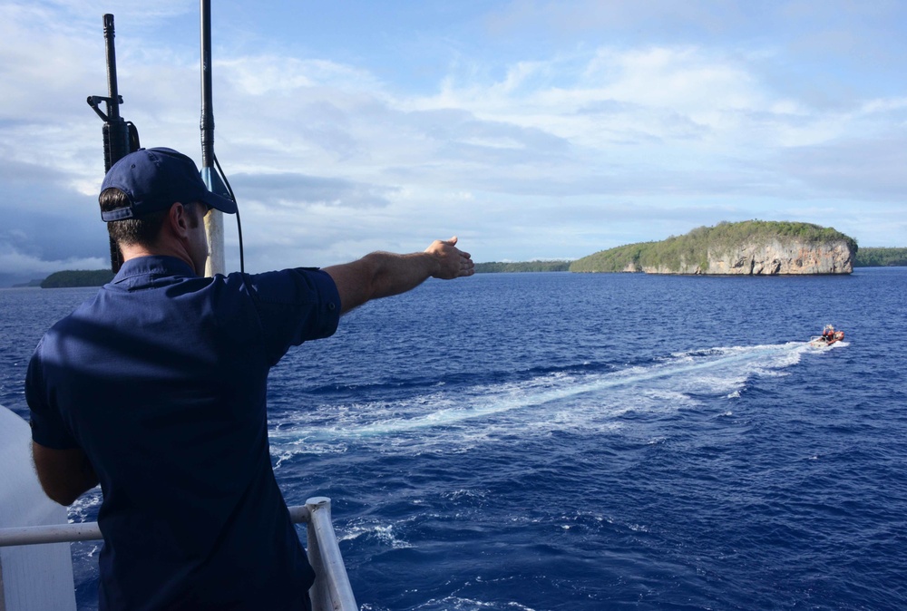 USCGC Kukui underway