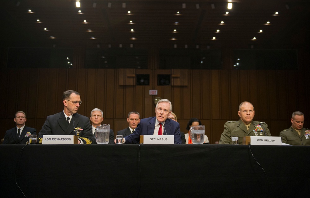 SECNAV testimony at hearing