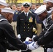 US Navy Ceremonial Guard presents flag to 9/11 Memorial and Museum