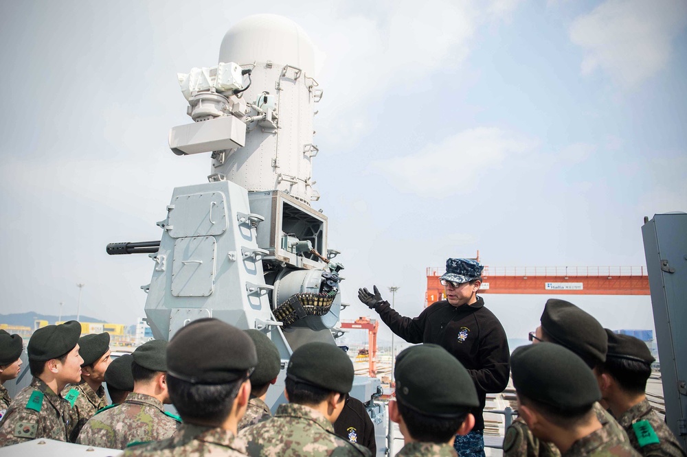 USS Mobile Bay operations